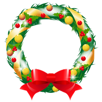 Christmas Others Transparent Christmas Wreath Download Image