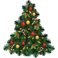 Fir Tree Christmas Ornaments Christmas December 25Th Download Image