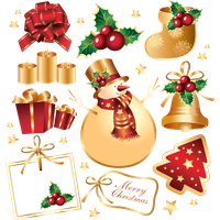 Snowman Box Gift Bell Ornament Tree Decoration Christmas Sleigh Ride Download Image